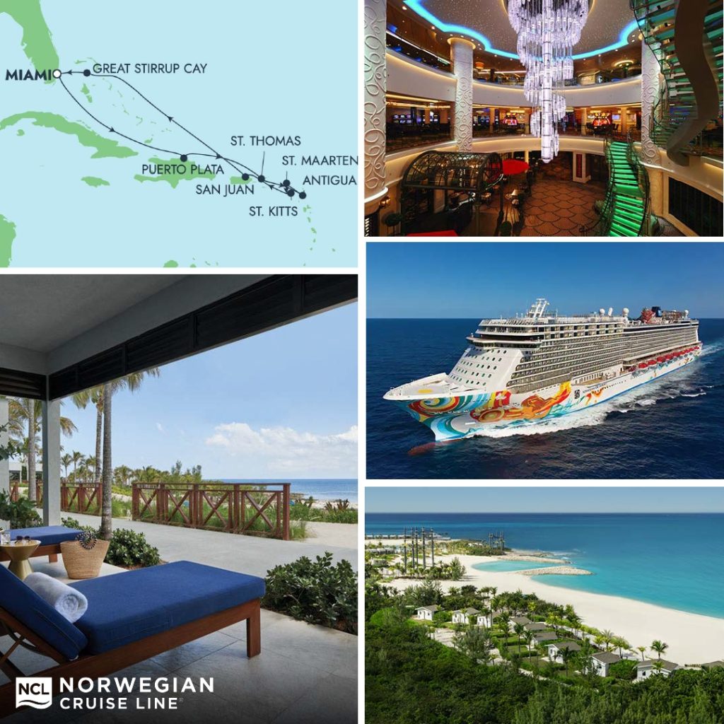 Amazing Cruise Deal on Norwegian Getaway 10-Day Caribbean: Dominican Republic & Antigua 2 Norwegian Getaway
