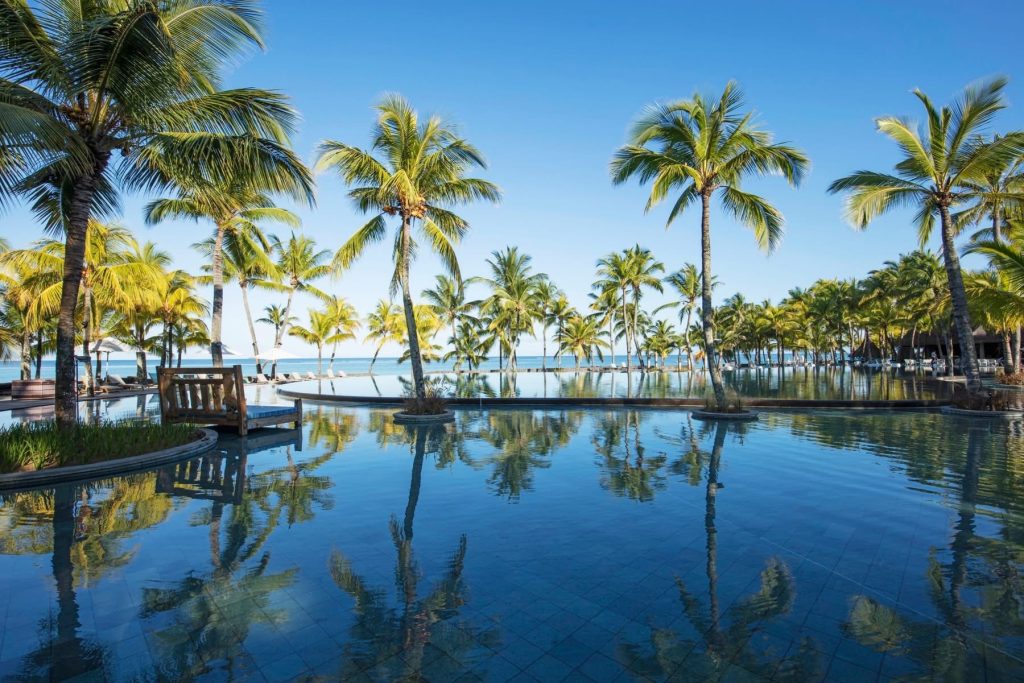 Save an amazing 40% off accomodation at Trou Aux Biches Beachcomber. 4 499667129 10236481160229699 1630017184266822356 n Louise and Scott at Hays Travel