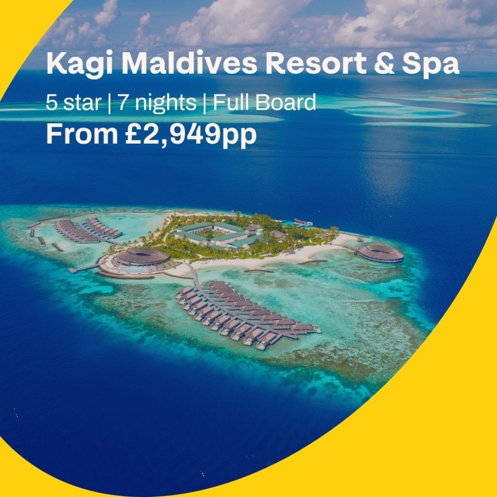 Kagi Maldives 5* Spa Resort – Overwater Villa with Private Pool & FREE Full Board Upgrade from £2,949pp 25 510313156 711774234907935 6326706302991807519 n Louise and Scott at Hays Travel