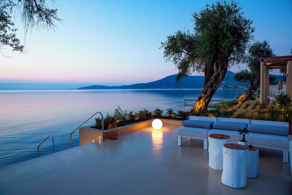 Ultimate Luxury Escape: Domes Miramare, Corfu Retreat From £1547pp (B&B) 10 CFU 79929 Domes Miramare 0119 35 Louise and Scott at Hays Travel