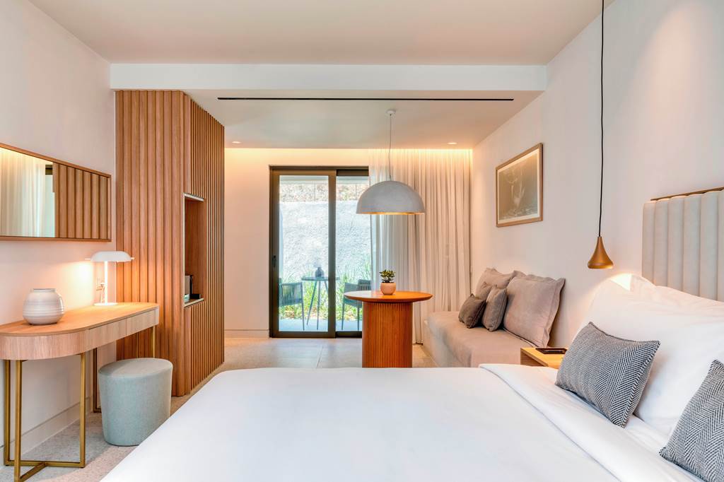 Ultimate Luxury Escape: Domes Miramare, Corfu Retreat From £1547pp (B&B) 17 CFU 79929 Domes Miramare 1022 09 Louise and Scott at Hays Travel