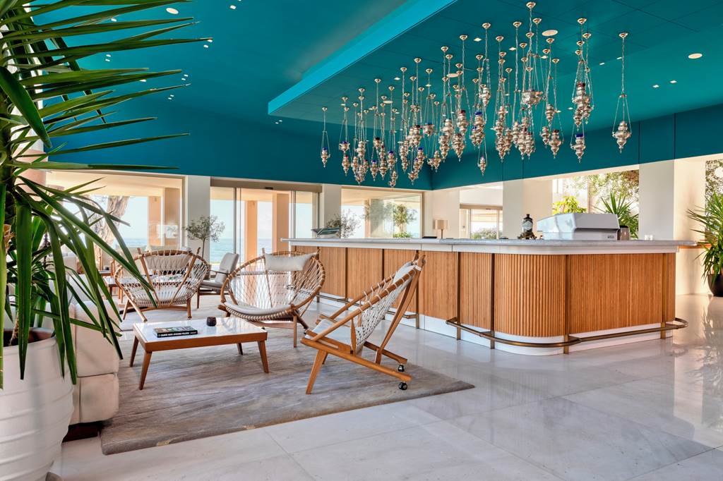 Ultimate Luxury Escape: Domes Miramare, Corfu Retreat From £1547pp (B&B) 12 CFU 79929 Domes Miramare 1022 25 Louise and Scott at Hays Travel