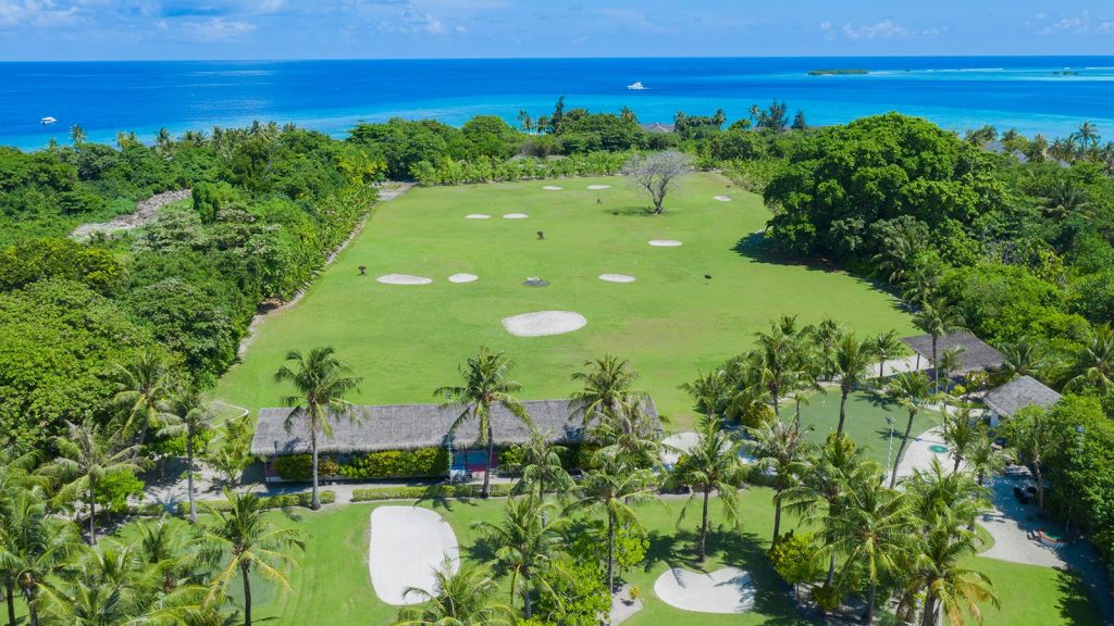 Luxury at Kuredu Maldives Resort & Spa – Your Gateway to Paradise From £2058.60pp 42 Kuredu golf 1600 900 Louise and Scott at Hays Travel