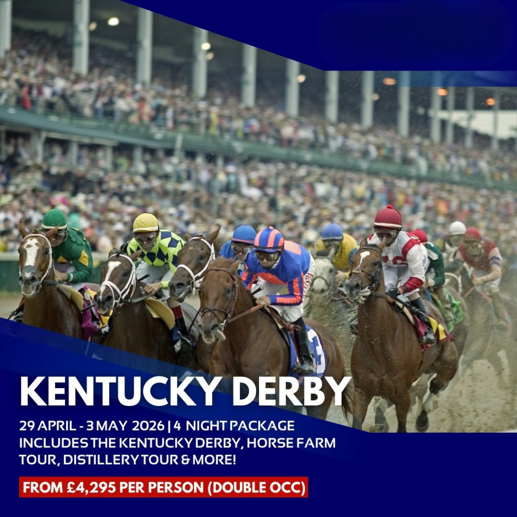 Amazing Kentucky Derby 2026 Experience FROM £4295pp 1 Untitled design 1 Louise and Scott at Hays Travel