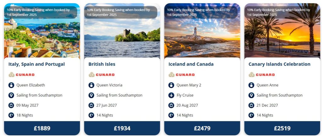 Queen Victoria : In Search of the Amazing Northern Lights on Cunard from £1325pp 4 cunard4 1 Louise and Scott at Hays Travel