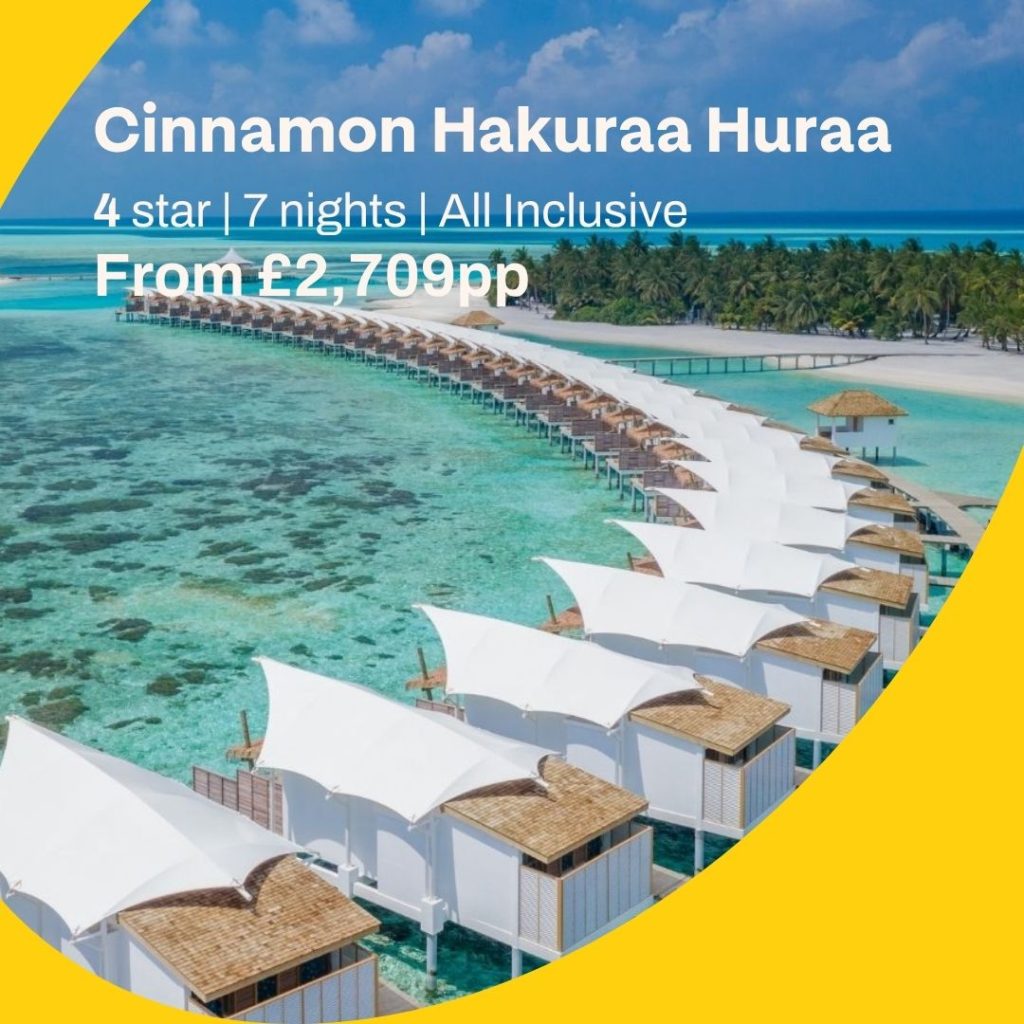 Amazing Cinnamon Hakuraa Huraa All Inclusive Maldives Water Villa – From £2,709 1 Cinnamon Hakuraa Huraa