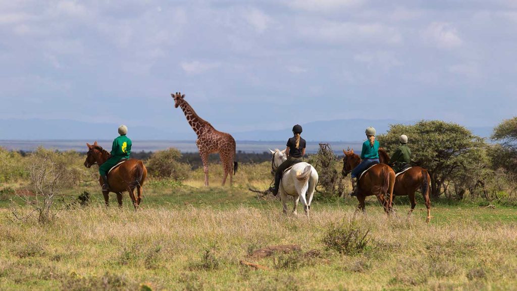 Elewana Loisaba Tented Camp activities horse riding in the conservancy Mario Moreno 3 1 Louise and Scott at Hays Travel
