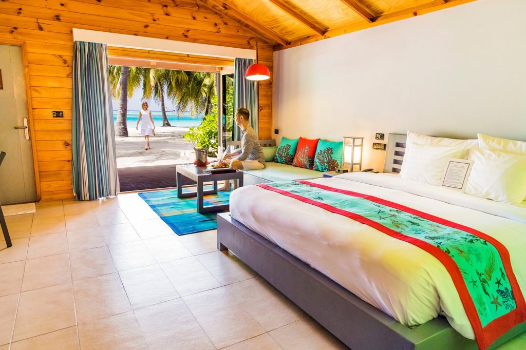 beach villa interior Louise and Scott at Hays Travel