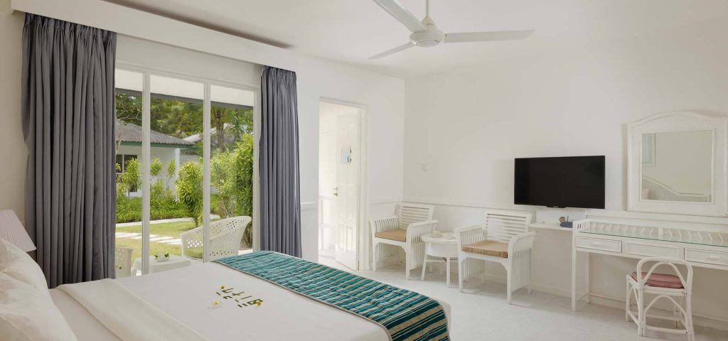 Amazing Maldives 2026 All-Inclusive Escape: Equator Village from £2,089pp 9 gallery 1920 0030 Oct21 Equator Village 1004 Louise and Scott at Hays Travel
